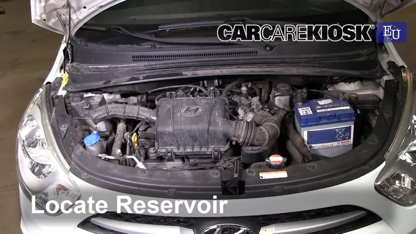 2012 Hyundai i10 Era 1.1L 4 Cyl. Windshield Washer Fluid